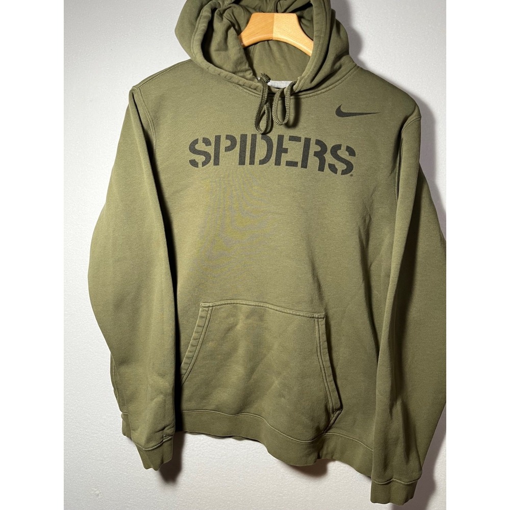 Nike  SPIDERS Fleece Men's Size LARGE  Pullover Hoodie -GREEN